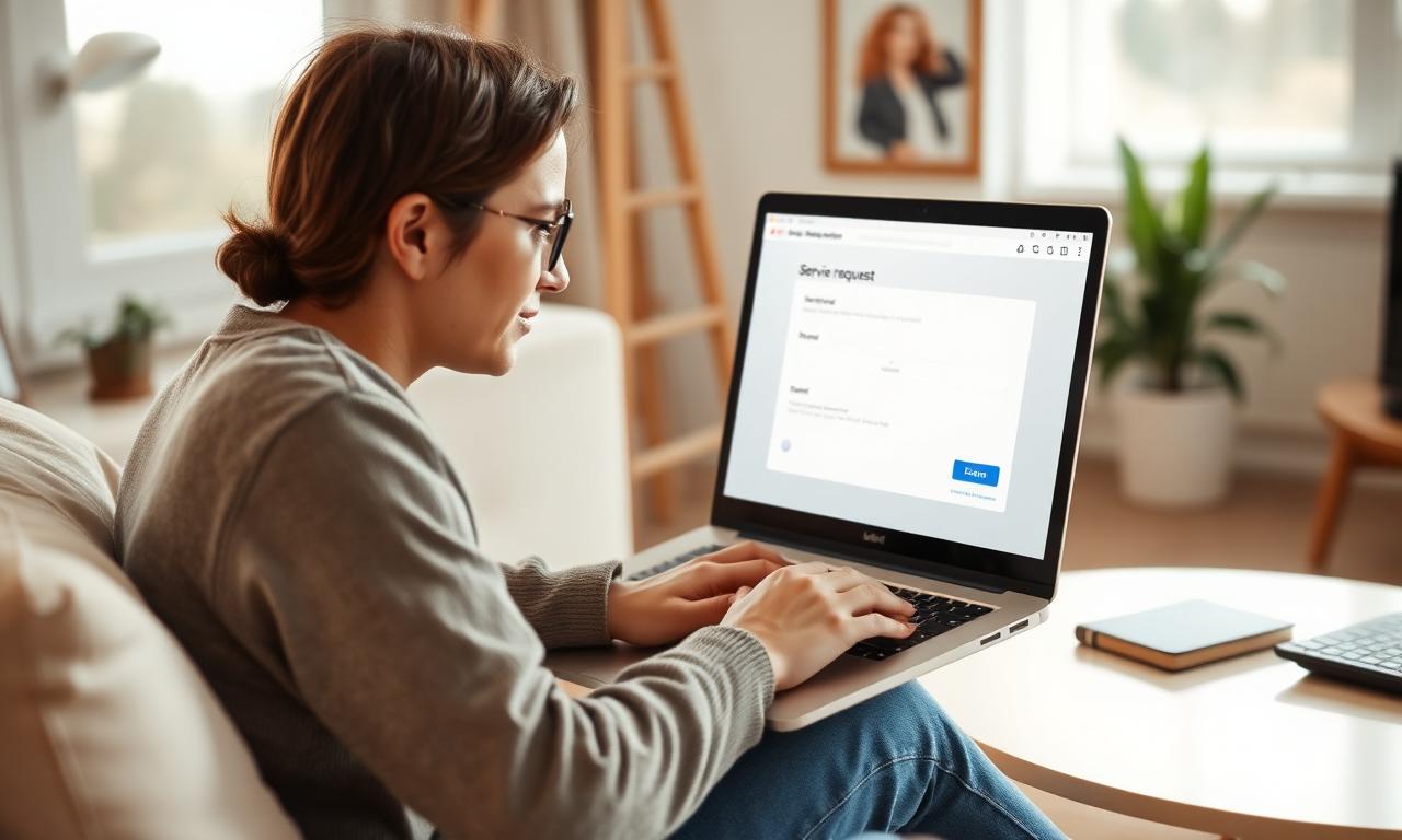 Self-service case logging