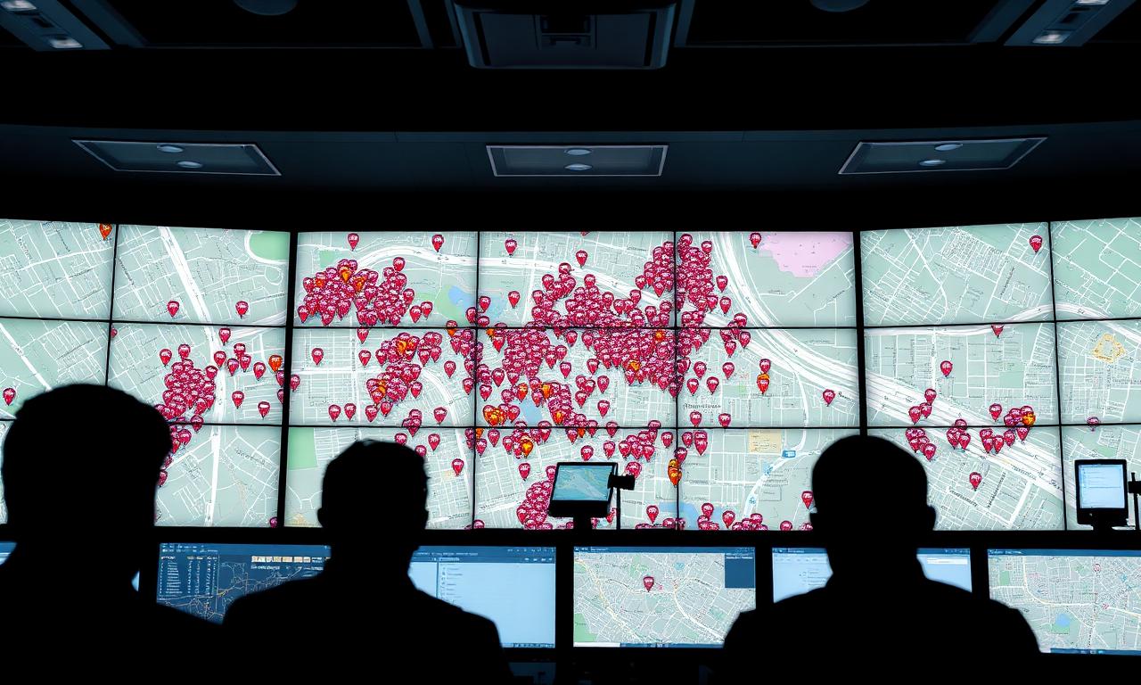 Live operations control room