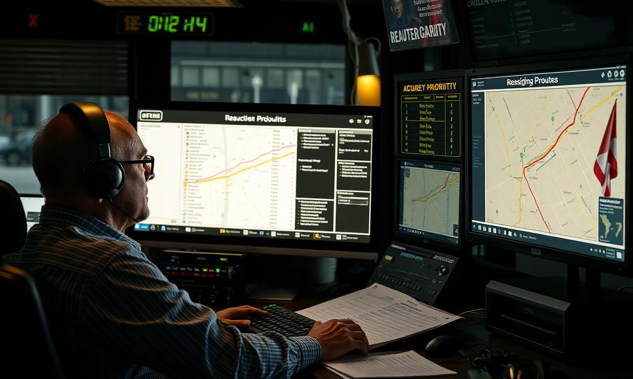 Dynamic re-routing