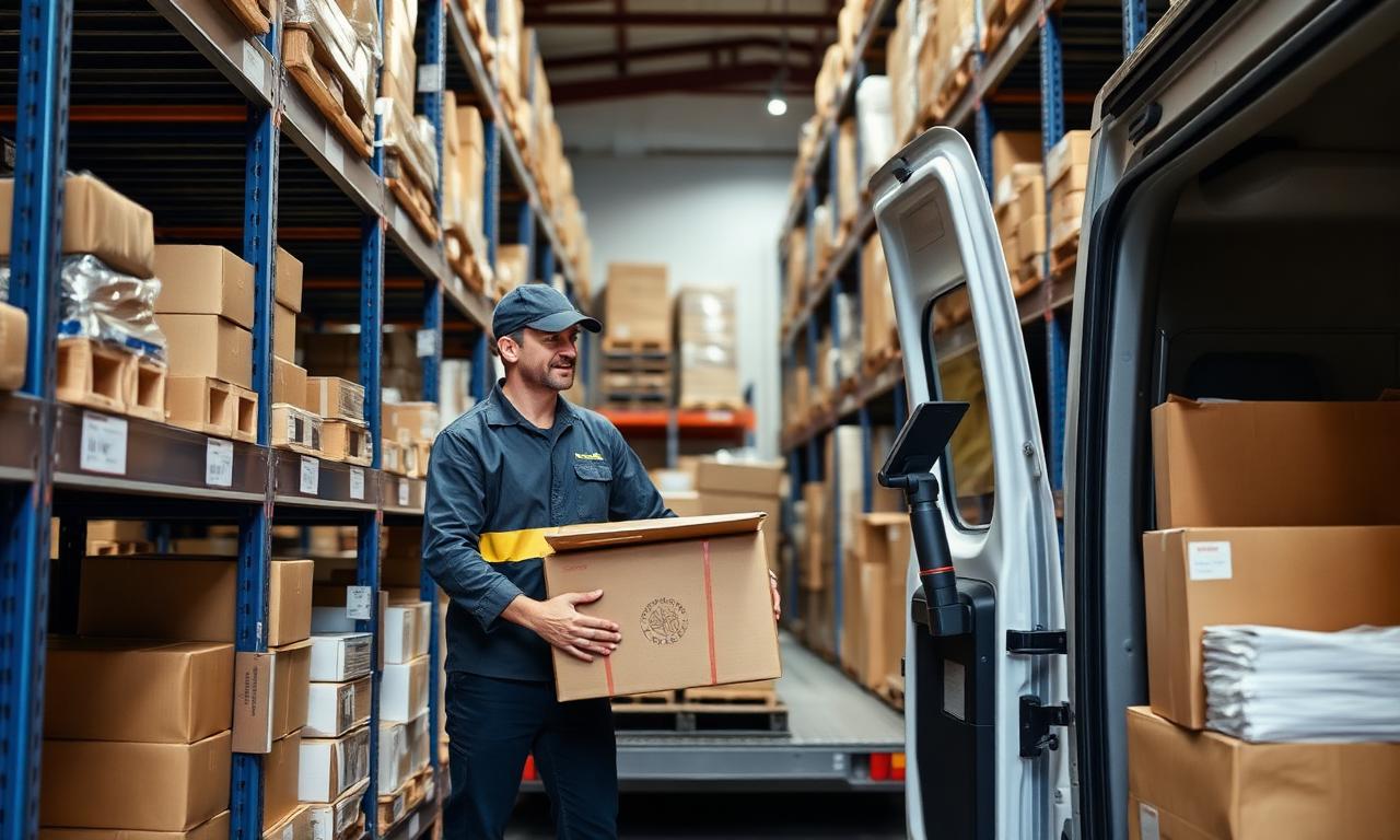 Warehouse to van transfers