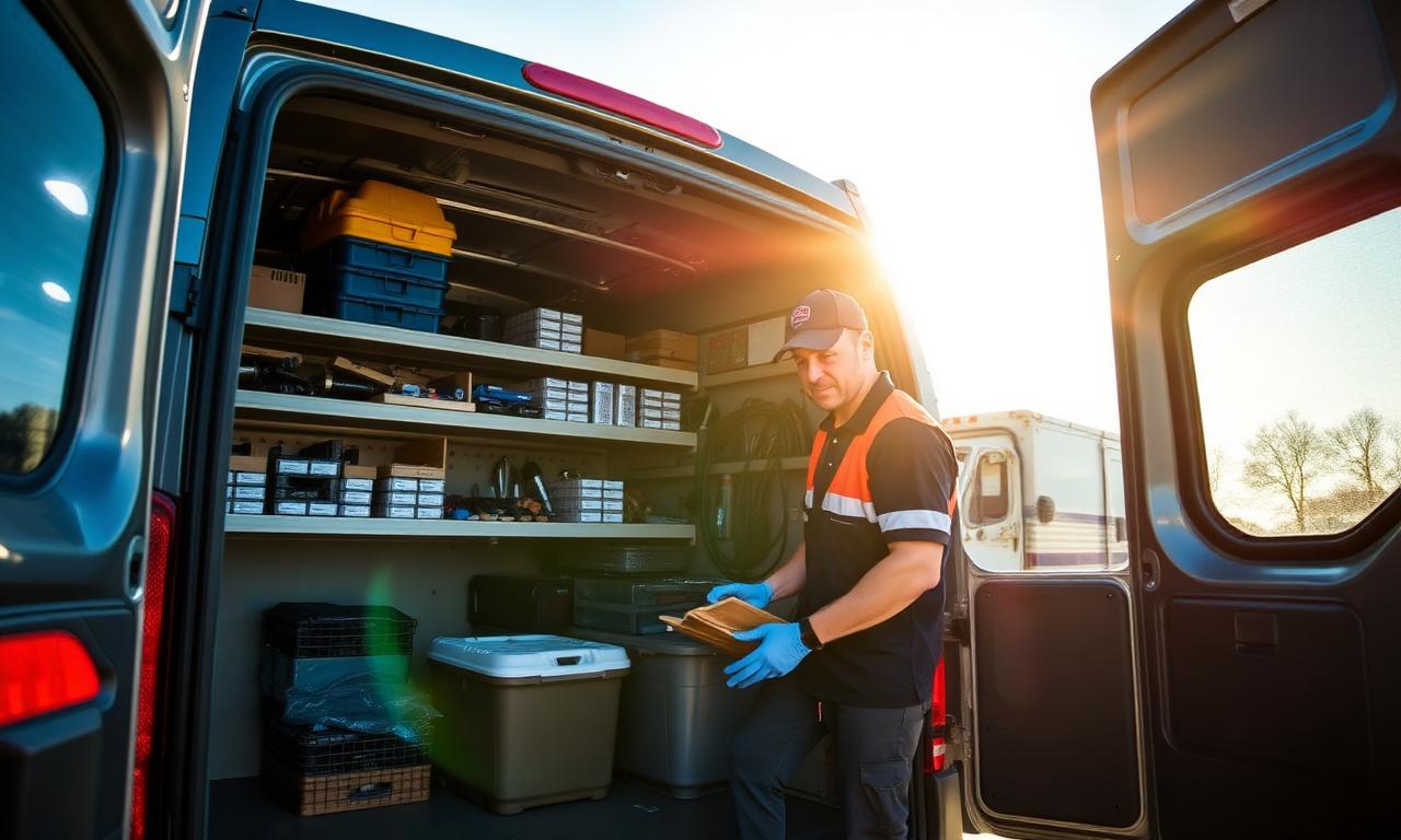Van stock visibility